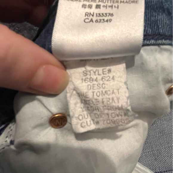 Mother Tomcat High-Rise Ankle Jean - Picture 6 of 11